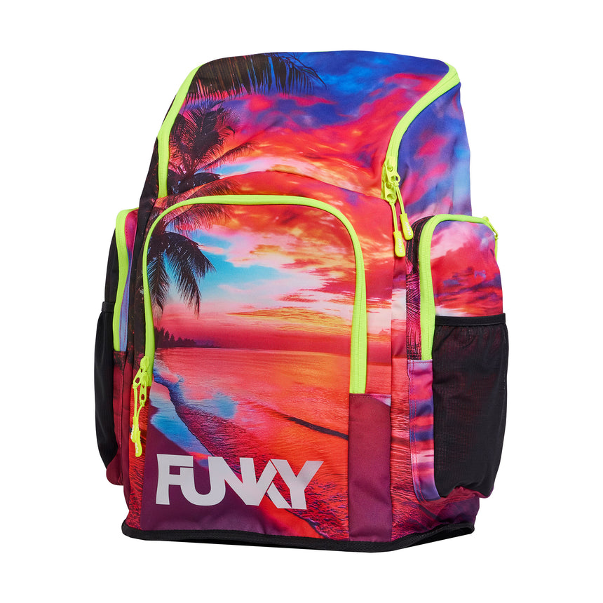 Funky Space Case Backpack Touch Of Paradise front view