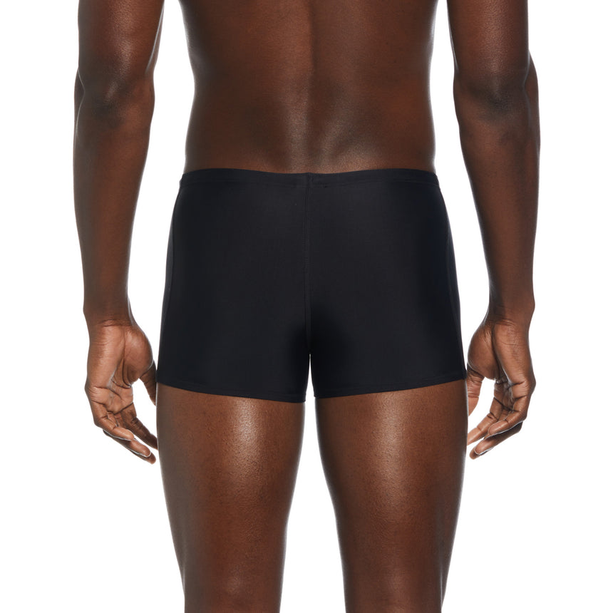 Nike Zwemboxer Solid Square Leg Zwart