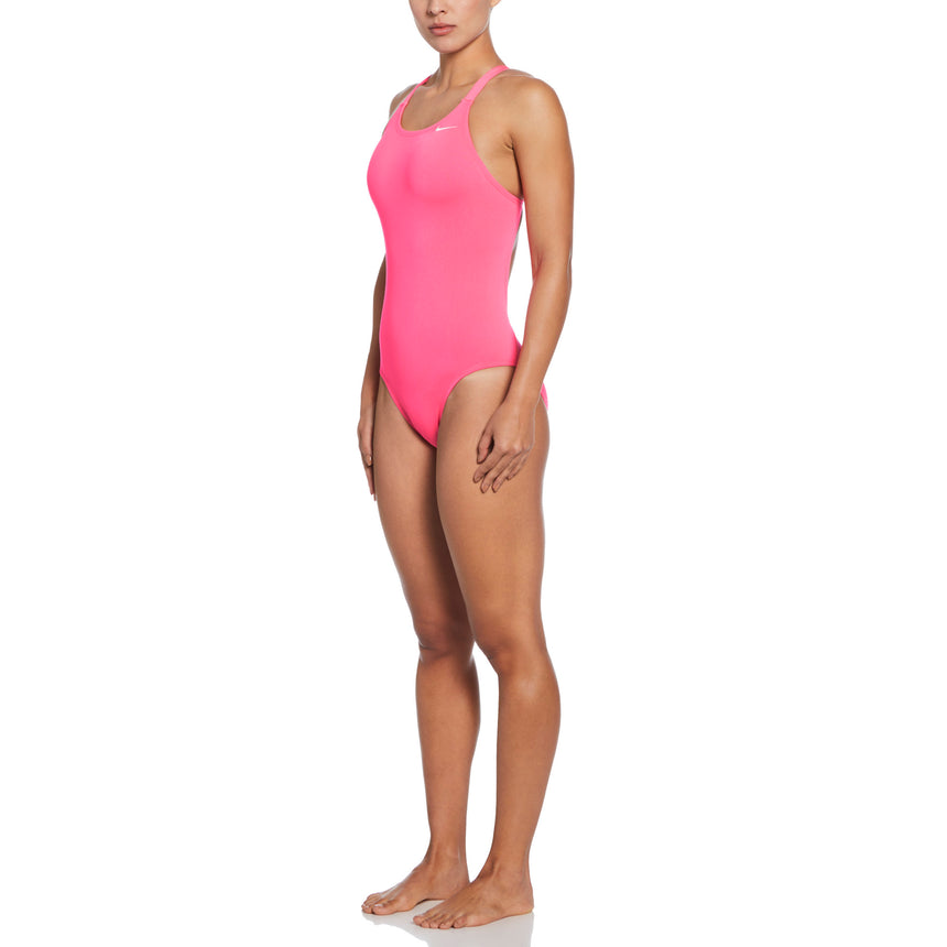 Nike Badeanzug Hydrastrong Solid Fastback Rosa