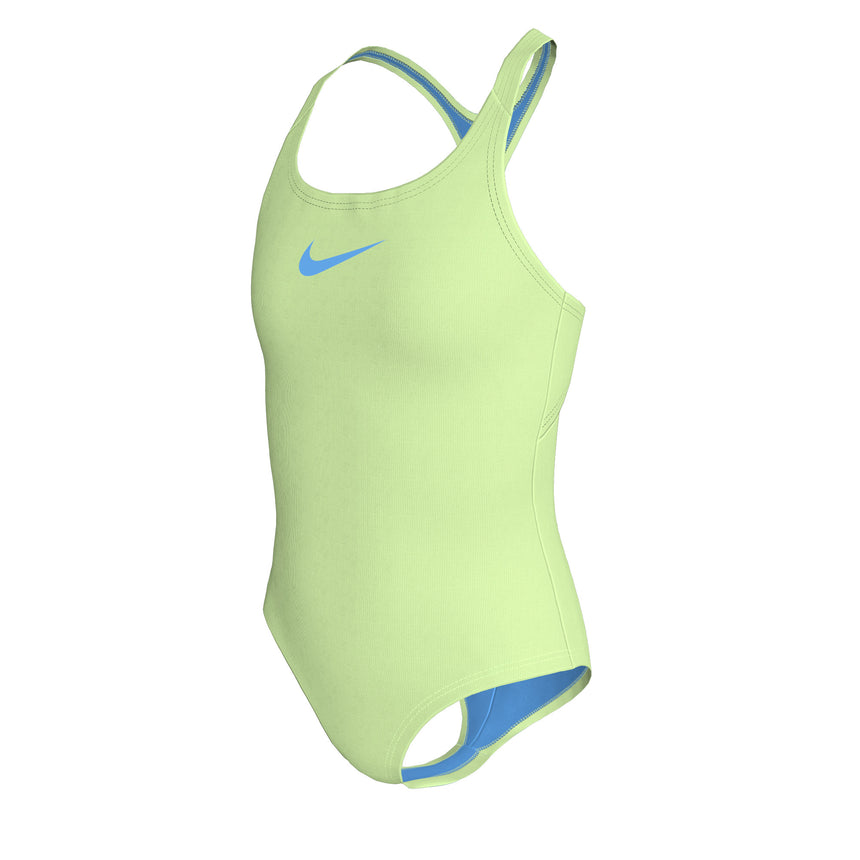 Nike Meisjes Badpak Racerback Solid Groen