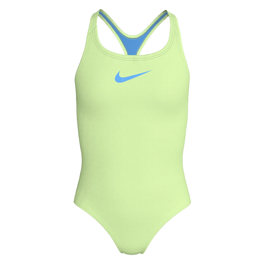 Nike Meisjes Badpak Racerback Solid Groen