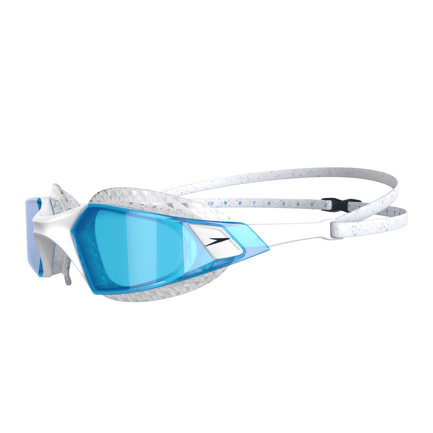 Speedo Schwimmbrille Aquapulse Pro Weiß/Blau