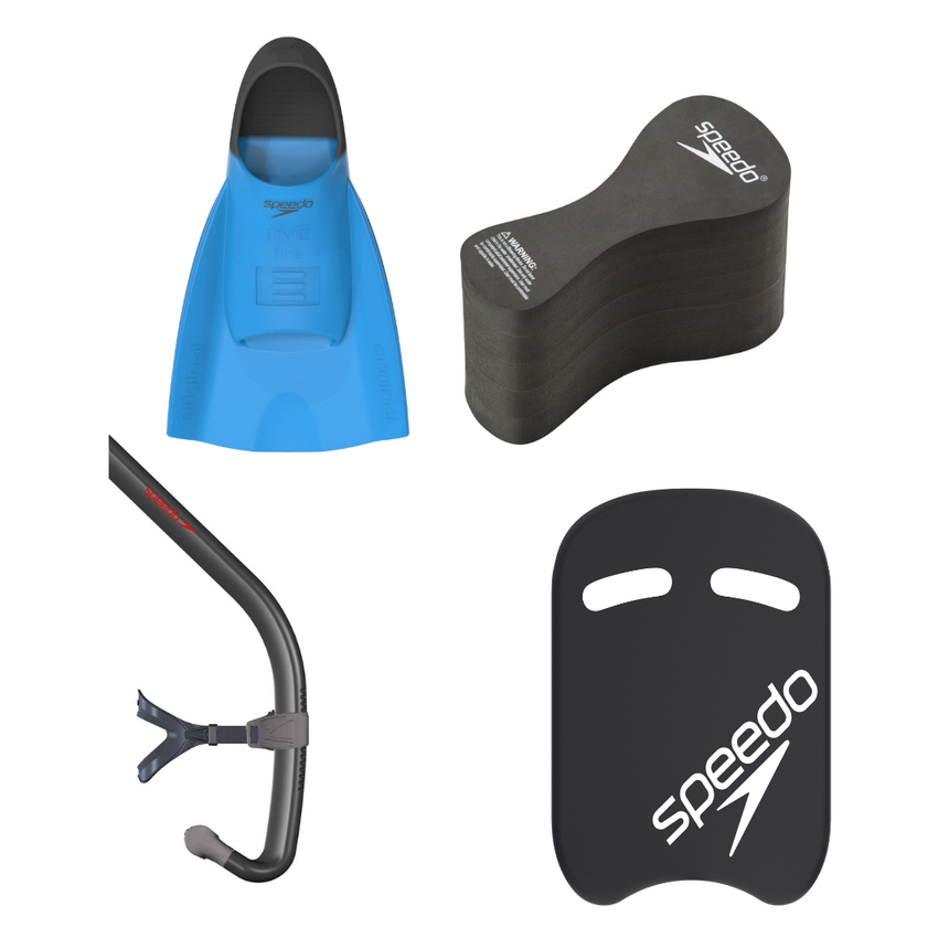 Speedo Borstcrawl Pakket Basis Zwart
