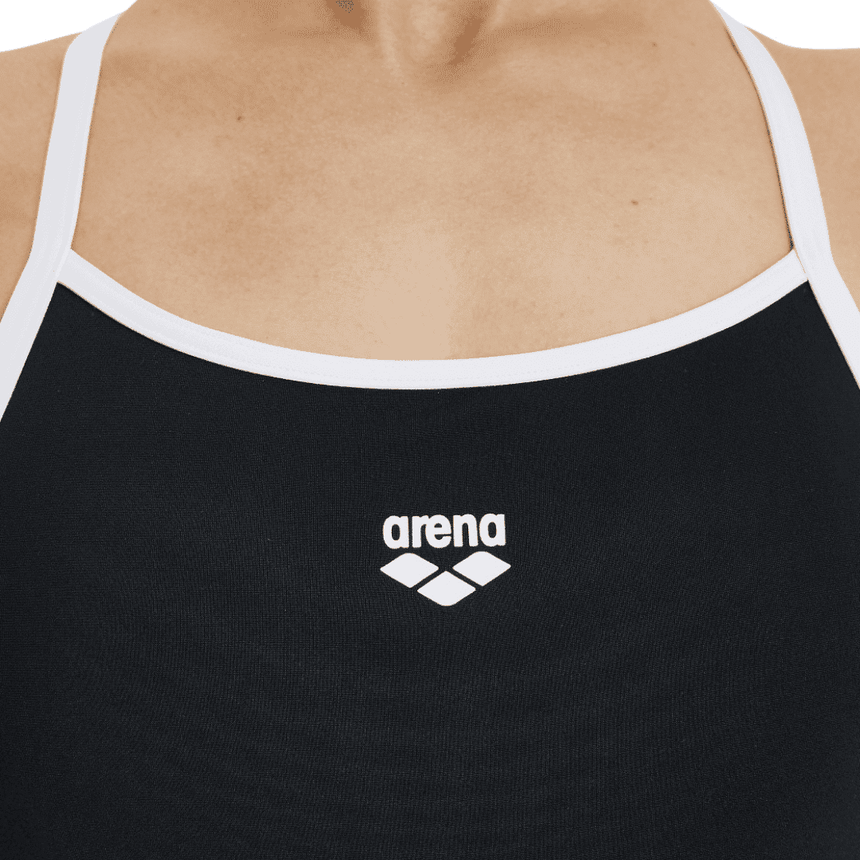 Arena Badpak Icons Superfly Back Solid Zwart