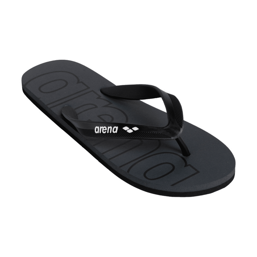 Arena Flip Flops Asphalt-Black