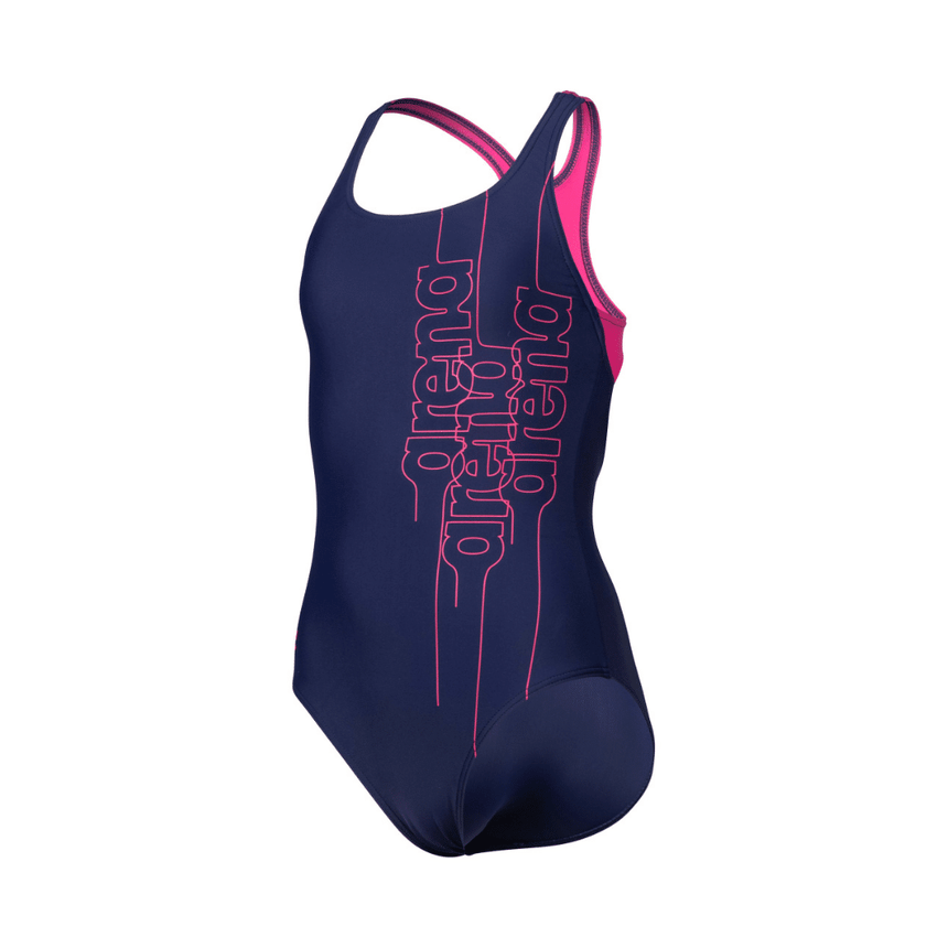 Arena G Swimsuit Pro Back Graphic L Navy-Freak-Rose