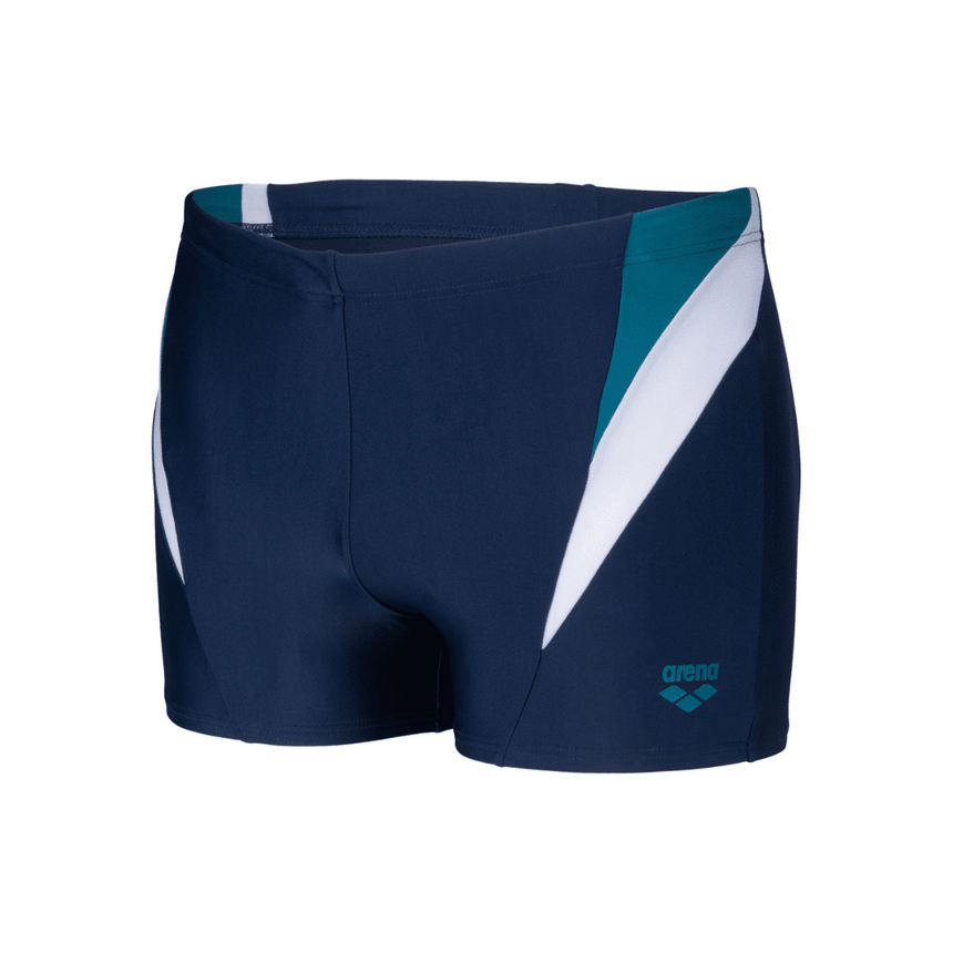 Arena M Swim Short Panel Navy-Deep-Teal-White