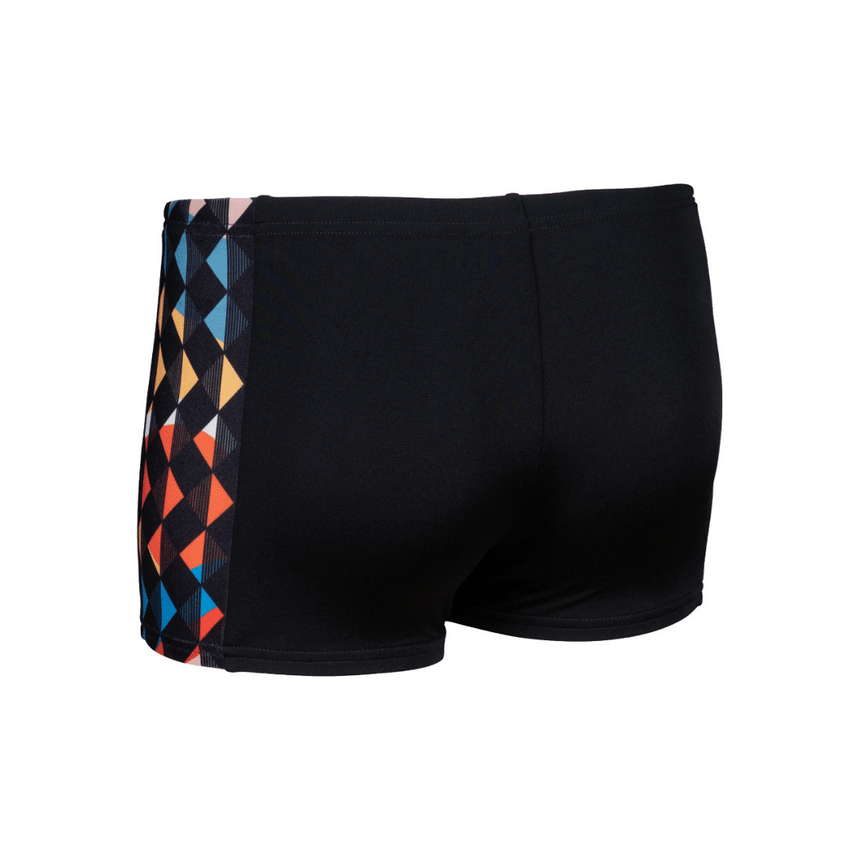 Arena B Carnival Swim Short Black-Multi