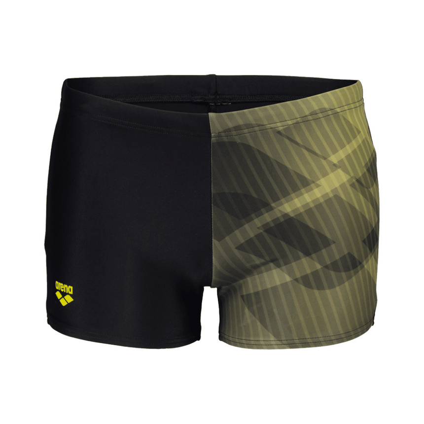 Arena Mens Swim Trunks Shadow Black