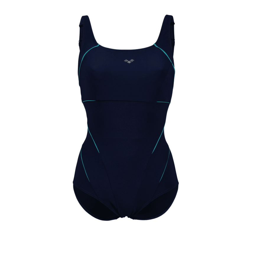 Arena Badpak Jewel One Piece Low C Cup R Marineblauw-Baligroen