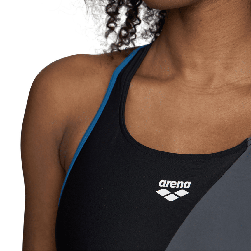 Arena W Waves Profil Pro Back Black-Grey-Blue-White