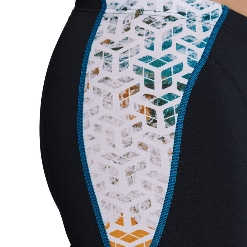 Arena M Planet Water Swim Short Black-White-Multi