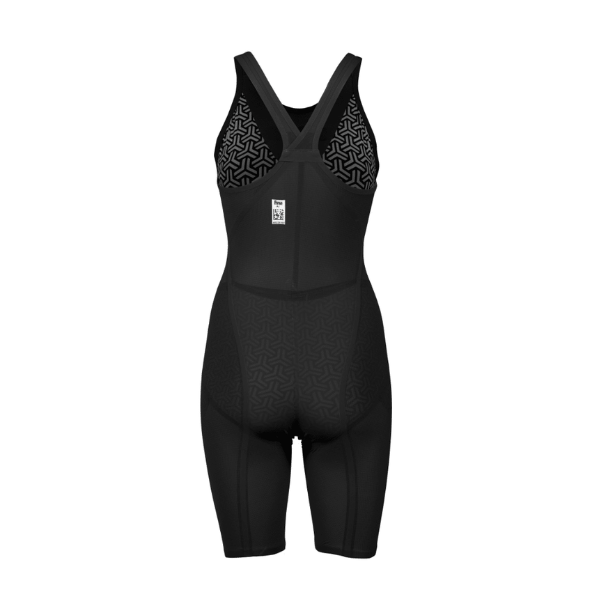 Arena Wedstrijdbadpak Powerskin Carbon Glide Open Rug Zwart/Goud