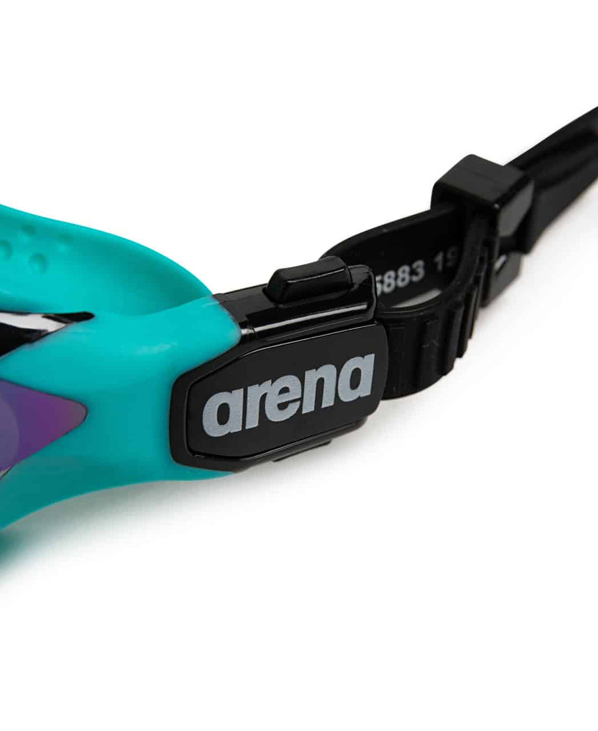 Arena Zwembril Cobra Tri Swipe Mirror Smaragdgroen/Blauw