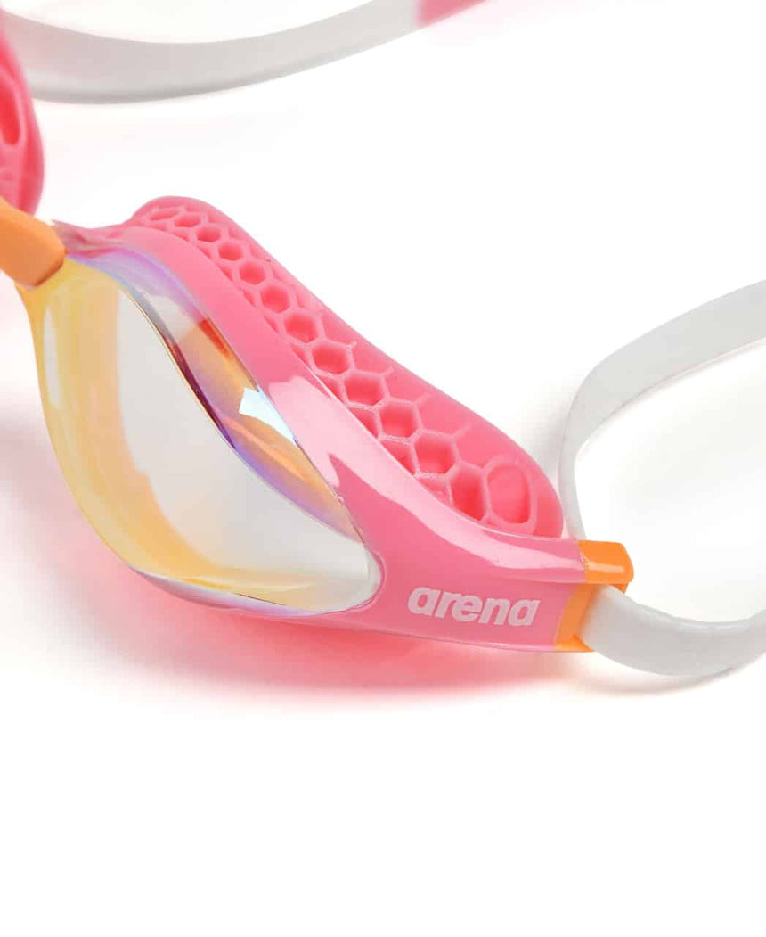 Arena Zwembril Airspeed Mirror Geelkoper/Oranje/Roze