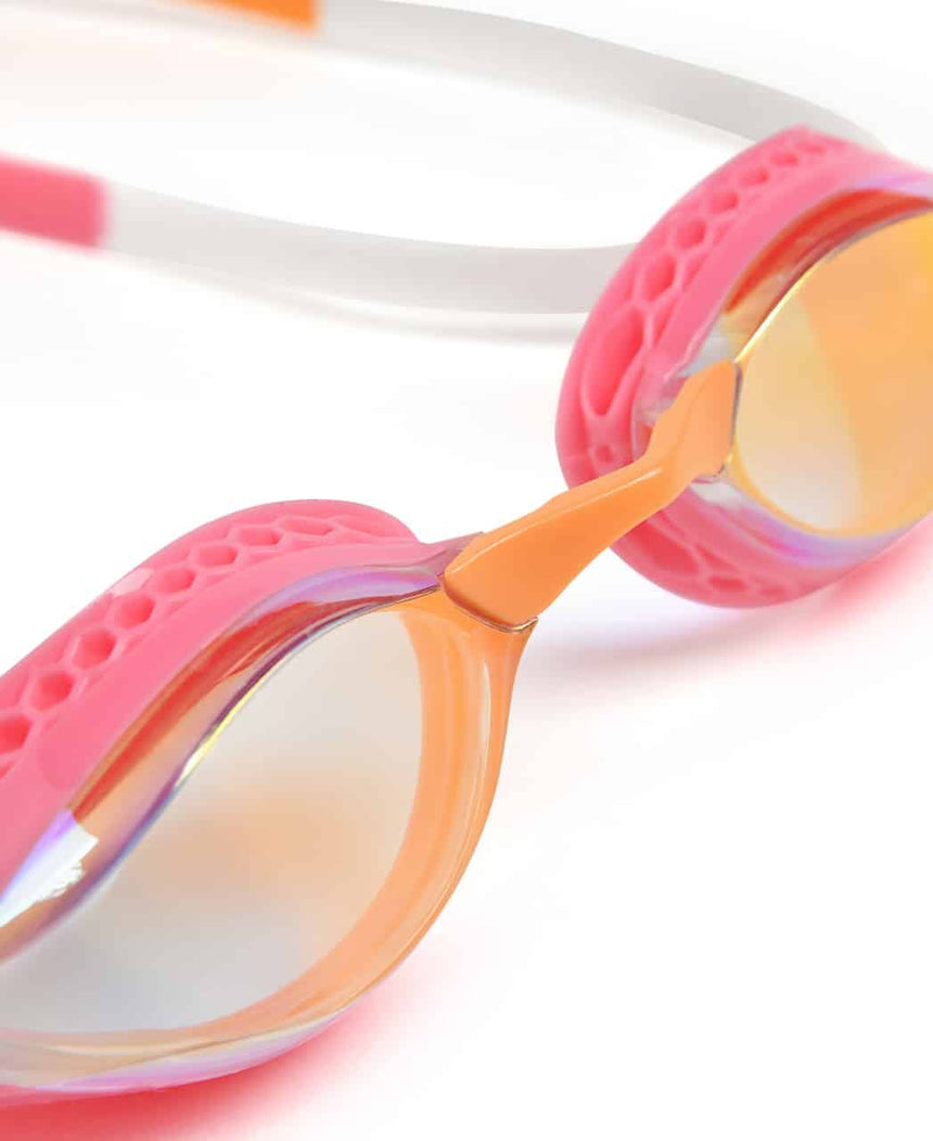 Arena Zwembril Airspeed Mirror Geelkoper/Oranje/Roze