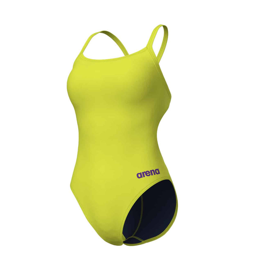 Arena W Team Swimsuit Challenge Solid soft Green