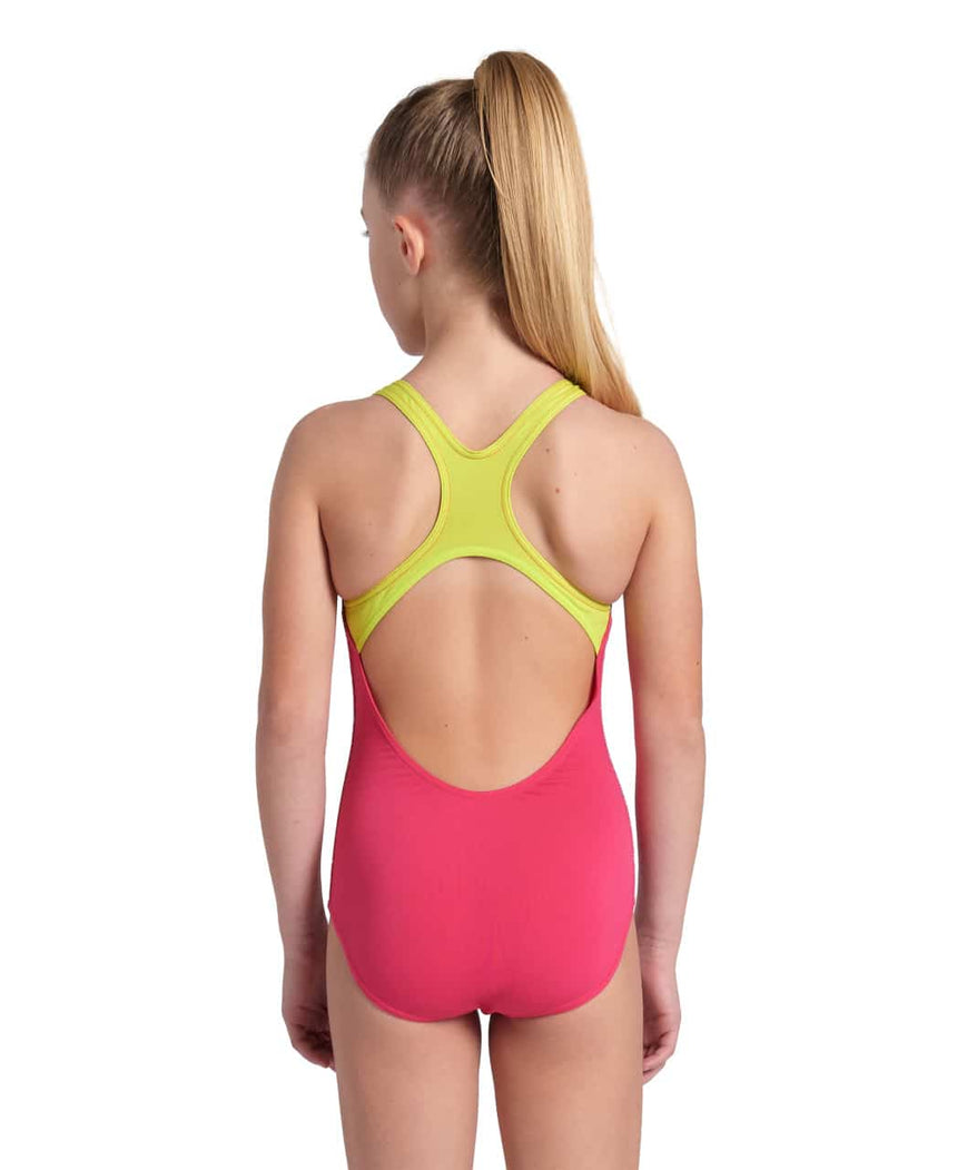 Arena G Galactic Swimsuit Swim Pro Back Freak Rose-Softgreen
