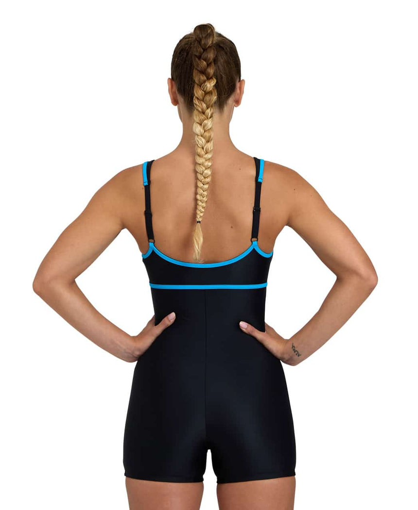 Arena Badpak Venus Combi R Zwart-Turquoise