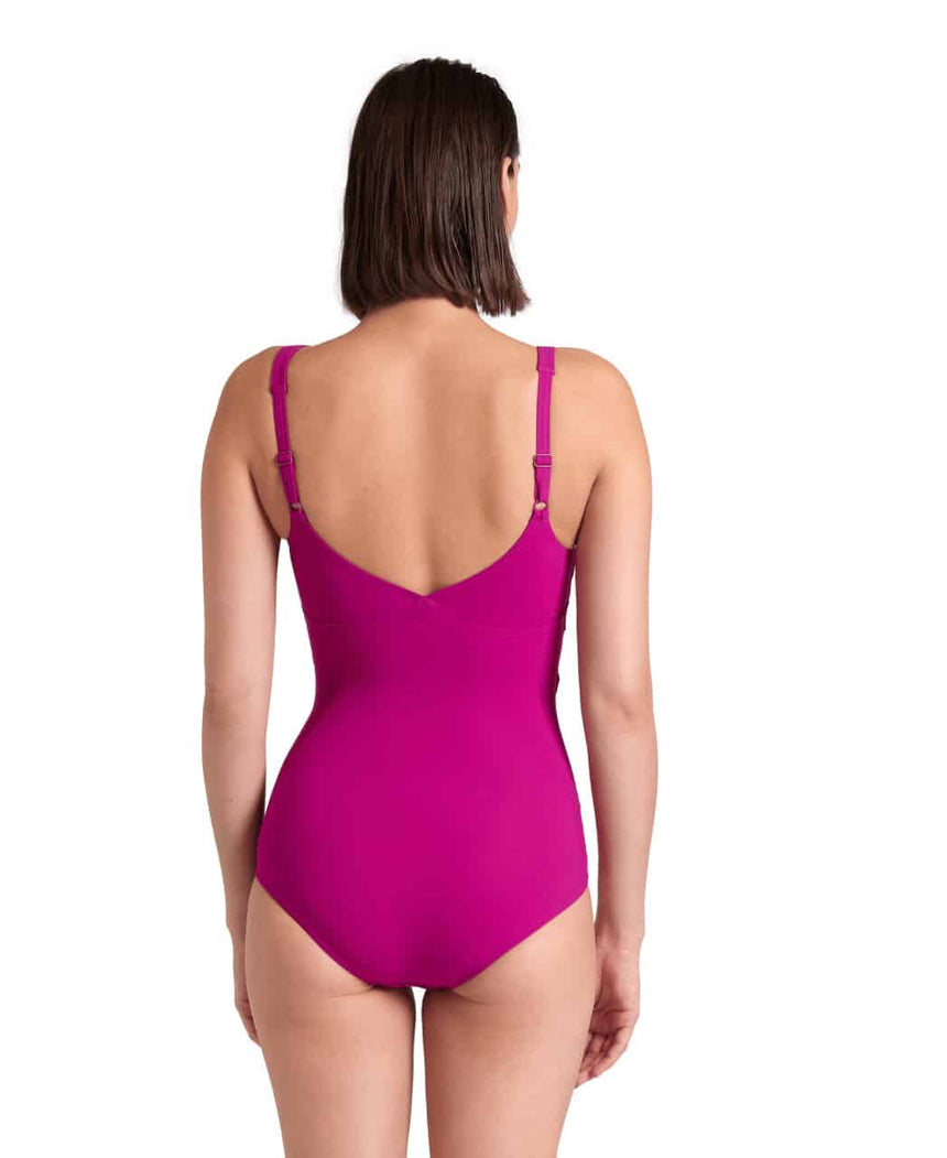 Arena W Jewel One Piece Low C Cup R grape violet-fairy Rose