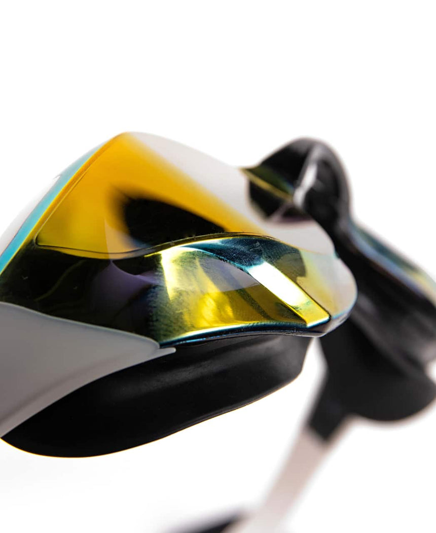 Arena Zwembril Cobra Edge Swipe Mirror Goud/Wit