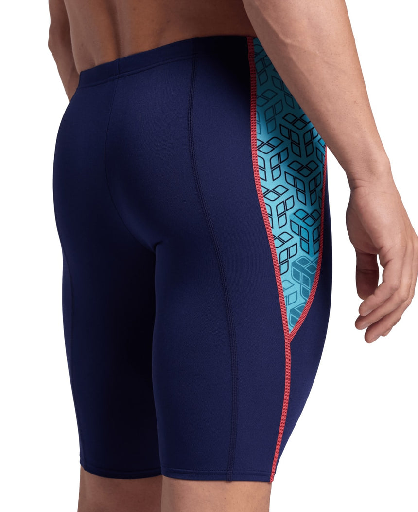 Arena M Camo Kikko Swim Jammer Navy-Water Multi