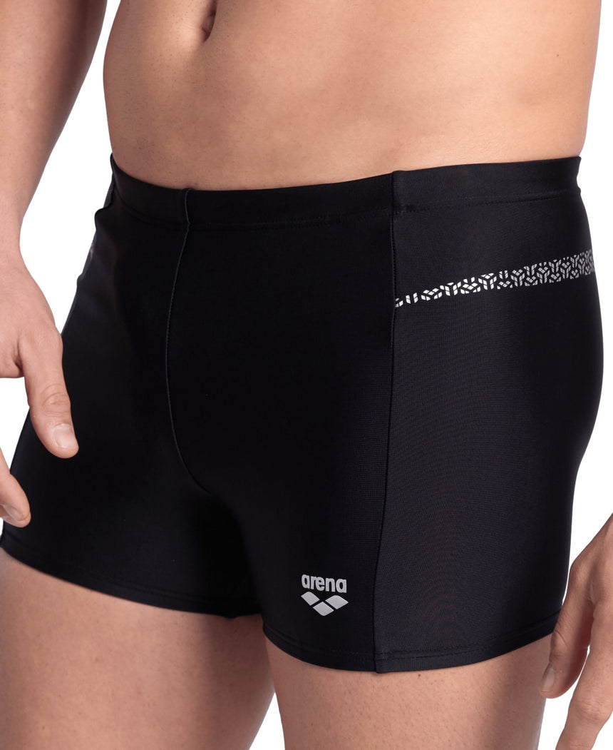 Arena Zwemboxer Pro_File Graphic Zwart/Zilver