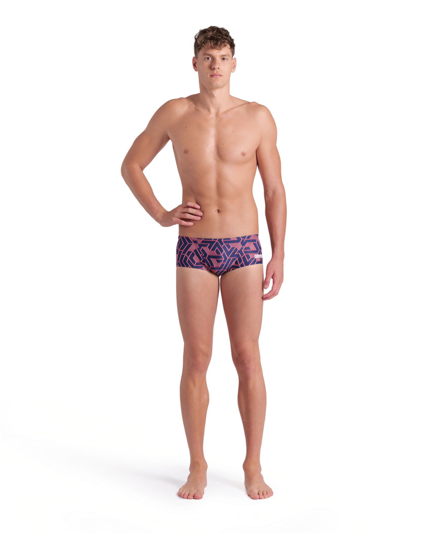 Arena Zwemslip Escape Low Waist Team Rood-Wit-Blauw