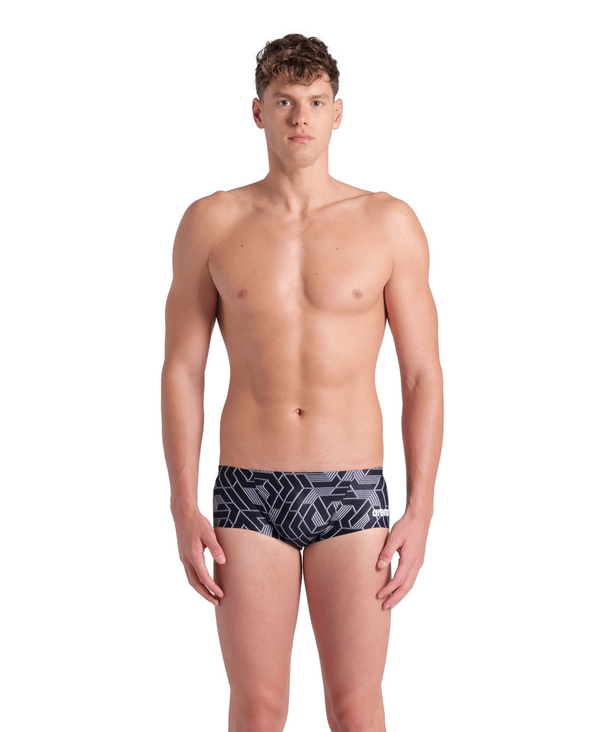 Arena Zwemslip Escape Low Waist Team Zwart