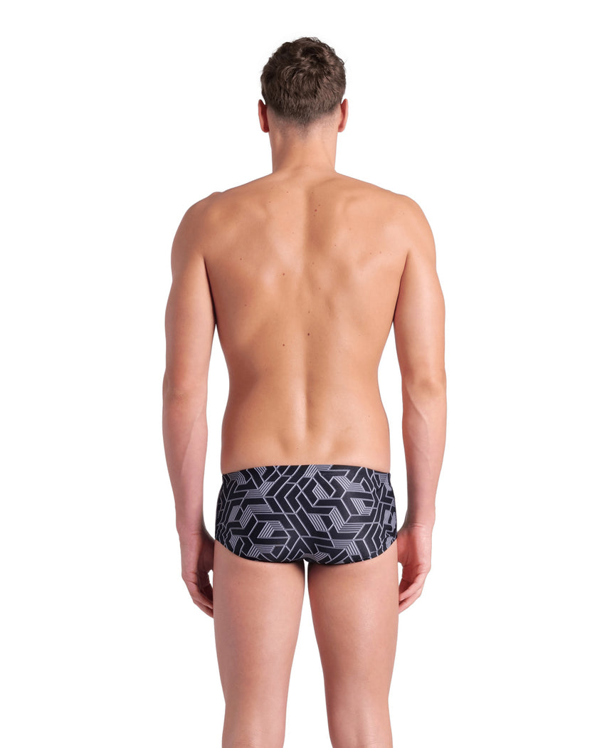 Arena Zwemslip Escape Low Waist Team Zwart