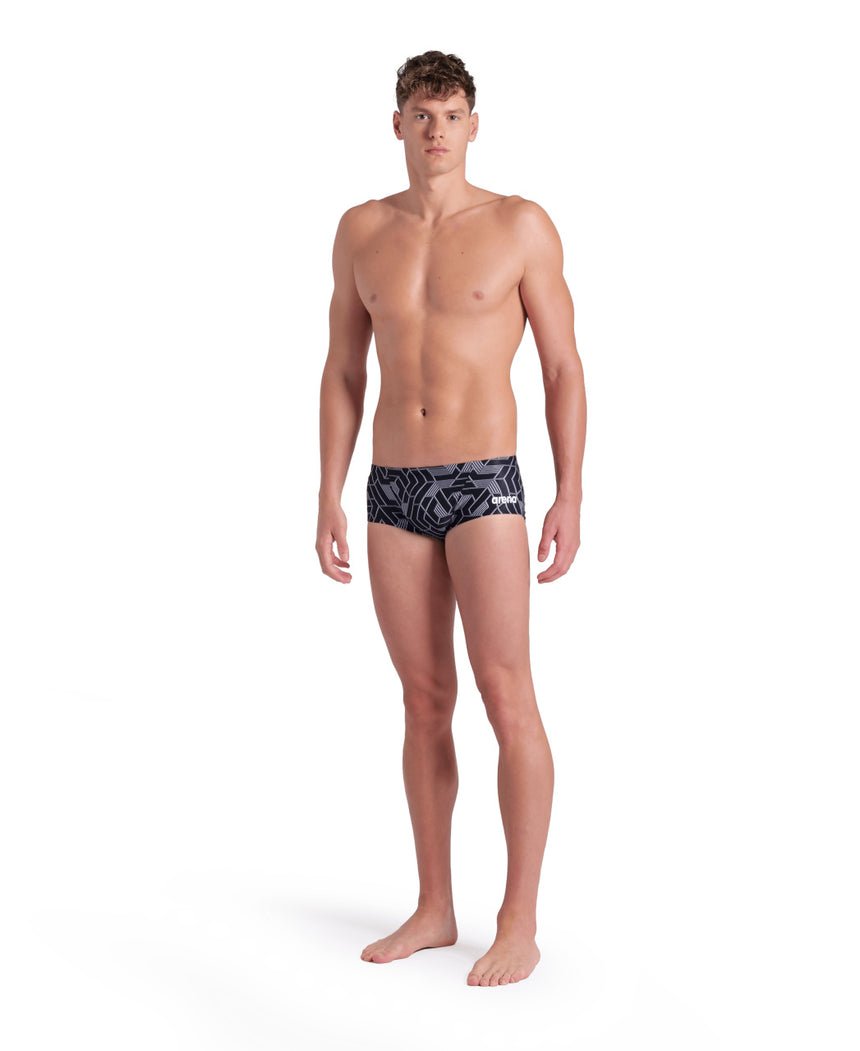 Arena Zwemslip Escape Low Waist Team Zwart