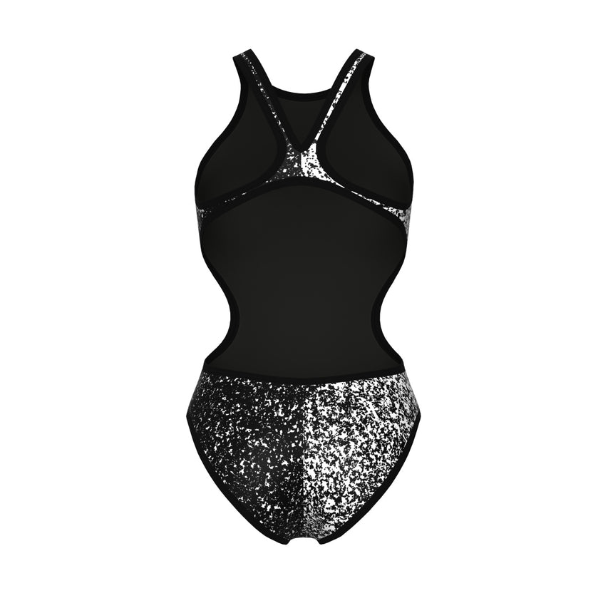 Arena Badpak One Paints Tech Back Zwart-Wit