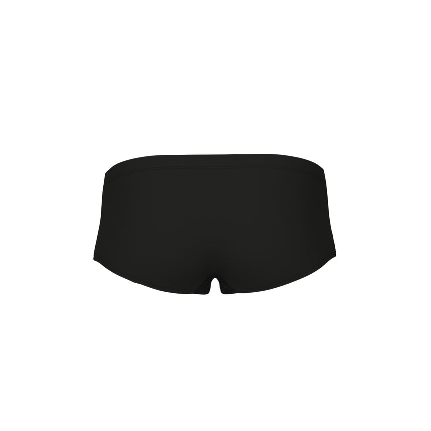 Arena Zwemslip Monogram Low Waist Zwart Multi