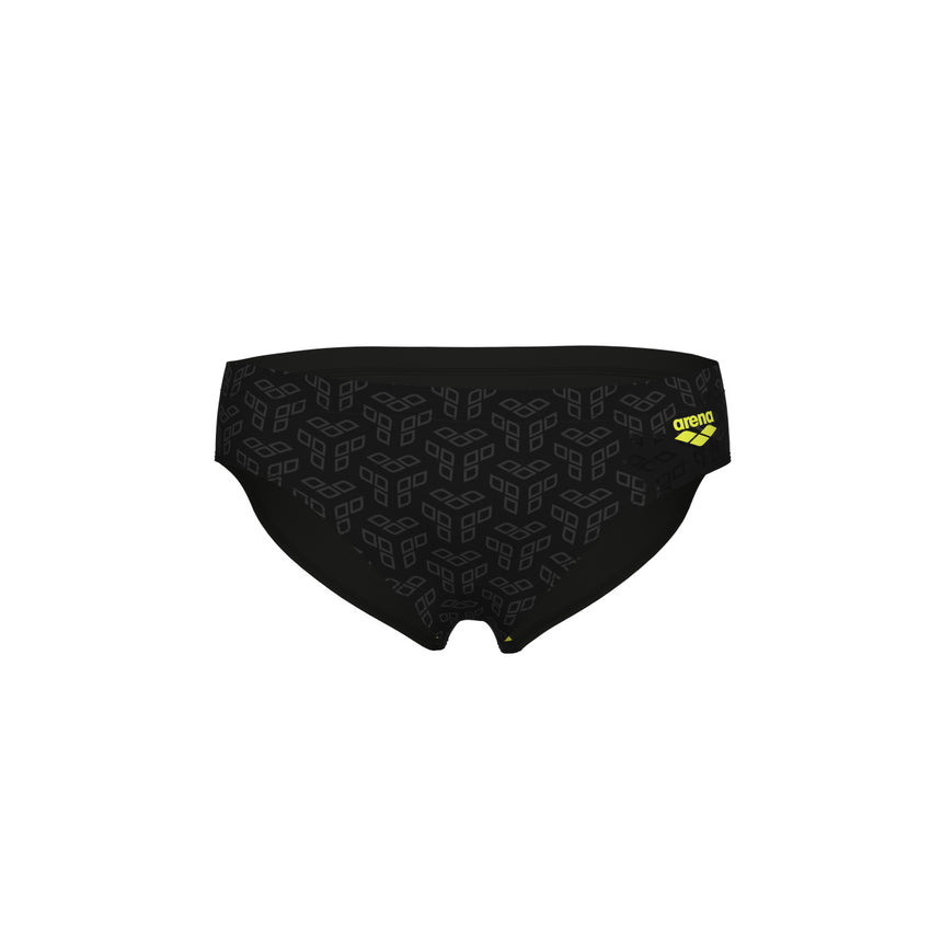 Arena Zwemslip Monogram Zwart Multi