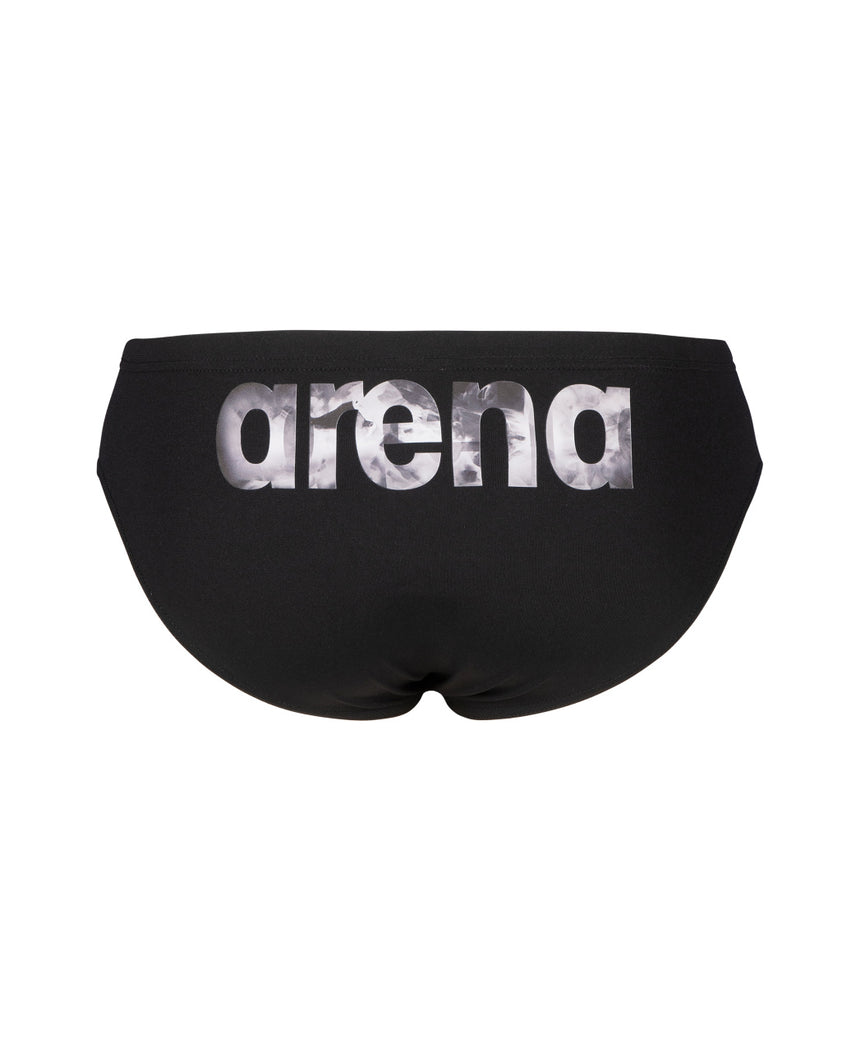 Arena Zwemslip Airbrush Graphic Zwart