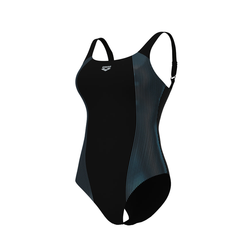 Arena Swimsuit Adele Wing Back C Cup Black