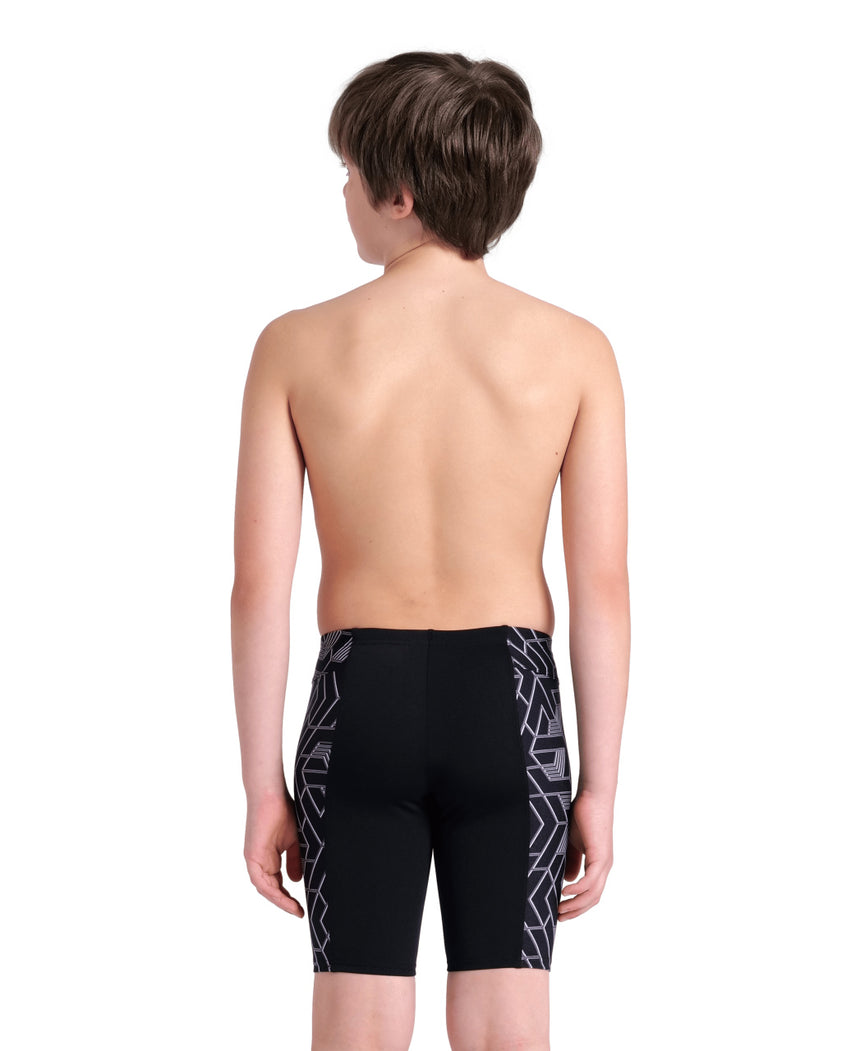 Arena Boys Swim Jammer Escape Team Black