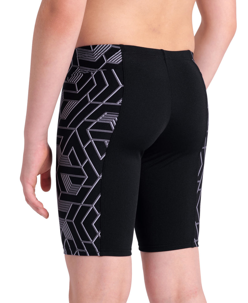 Arena Boys Swim Jammer Escape Team Black