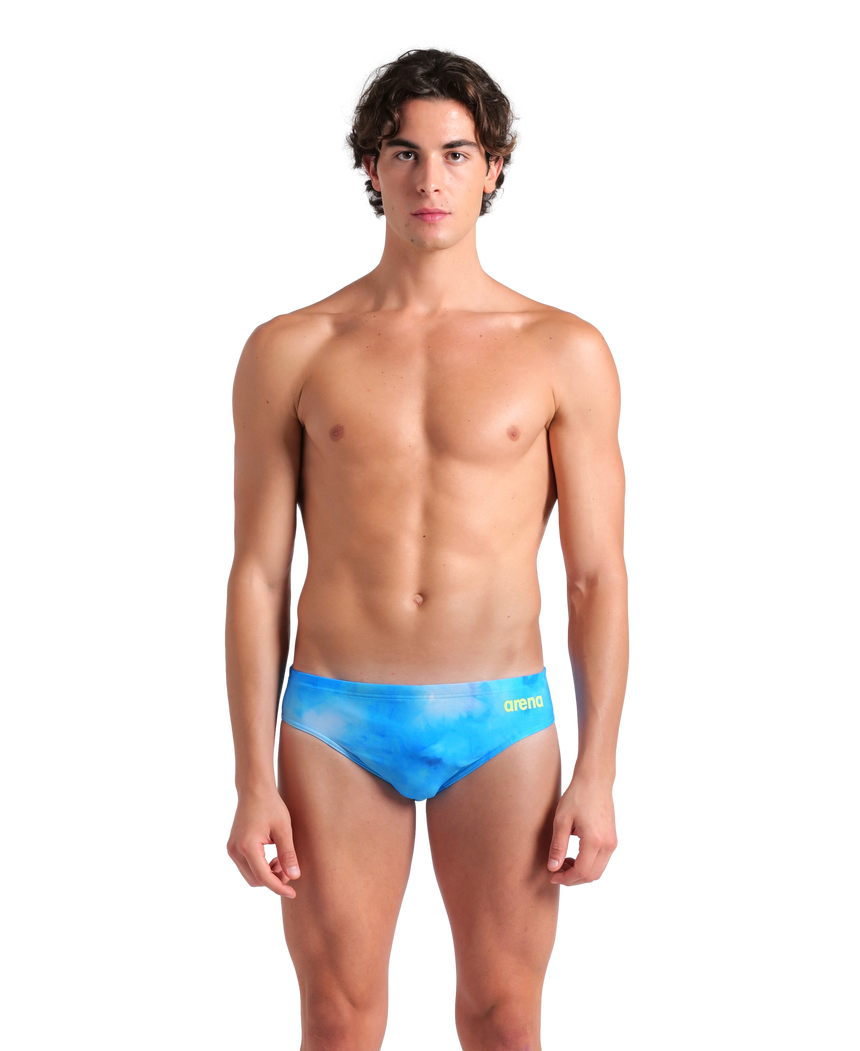 Arena Zwemslip Tie Dye Blauw