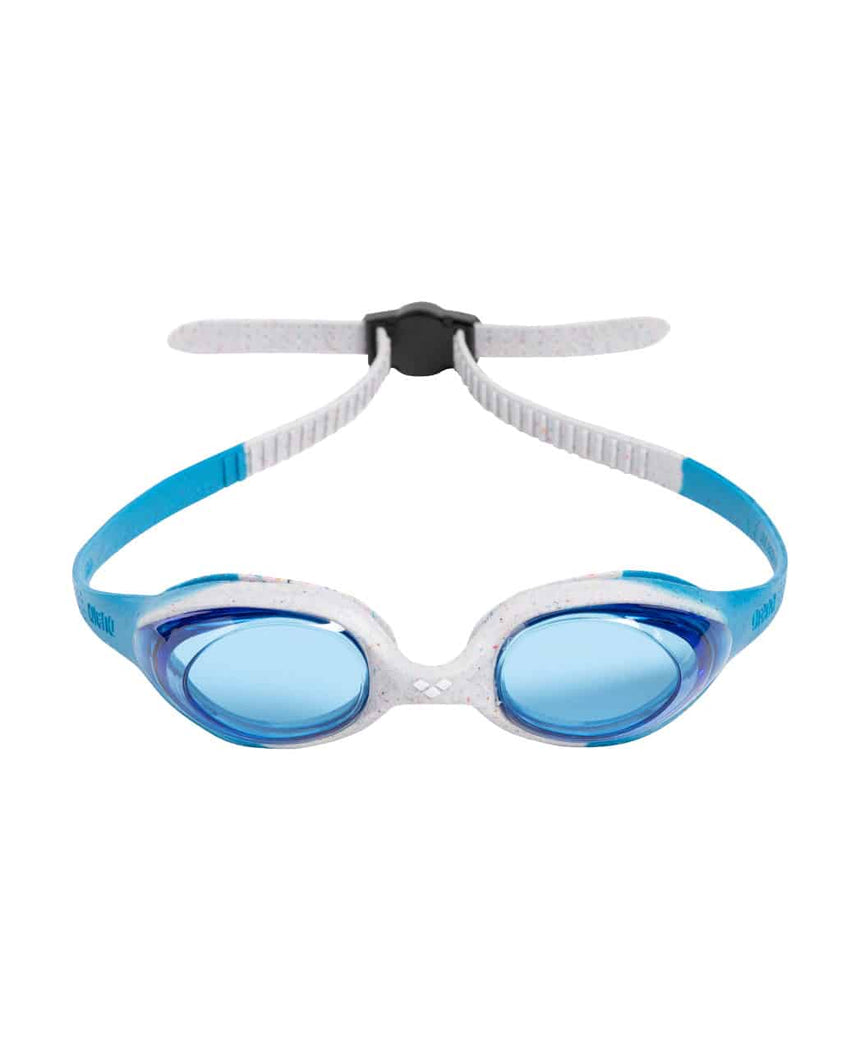Arena Kinder Zwembril Spider Recycled Blauw