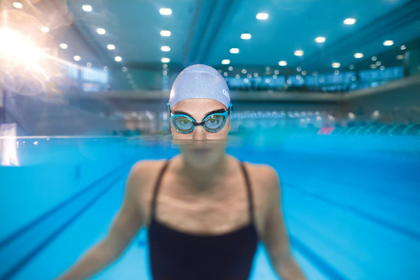 Arena Schwimmbrille The One Mask Blau/Weiß