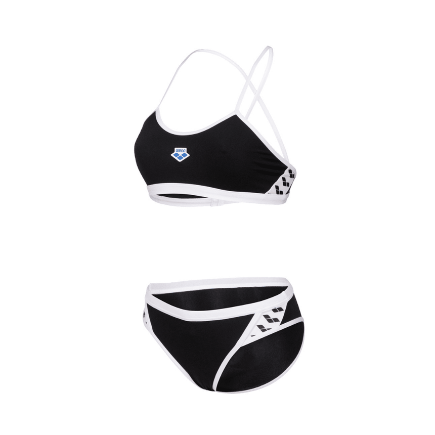 Arena Bikini Icons Cross Zwart