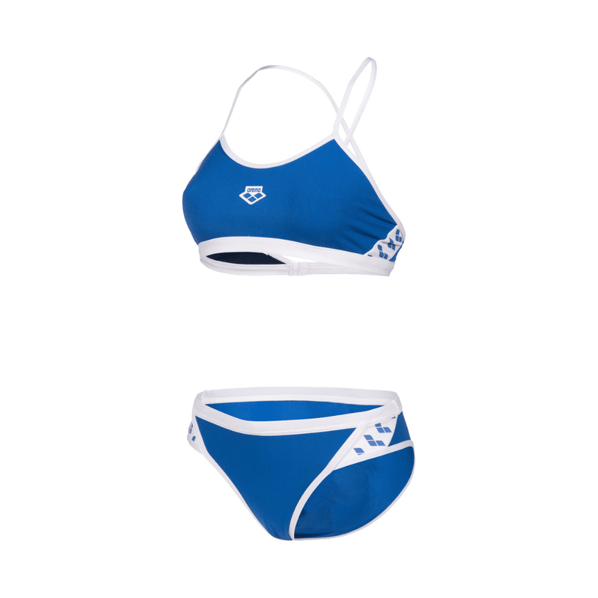 Arena Bikini Icons Cross Blauw