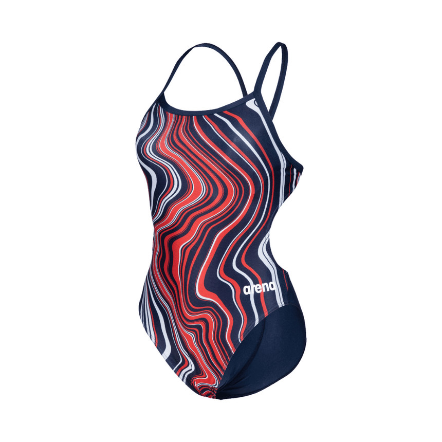 Arena Challenge Back Marbled Navy-Red Multi