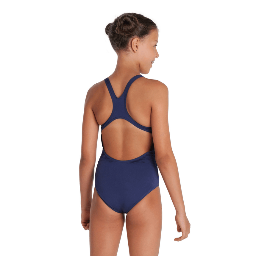 Arena Mädchen Badeanzug Team Swim Pro Solid Navy