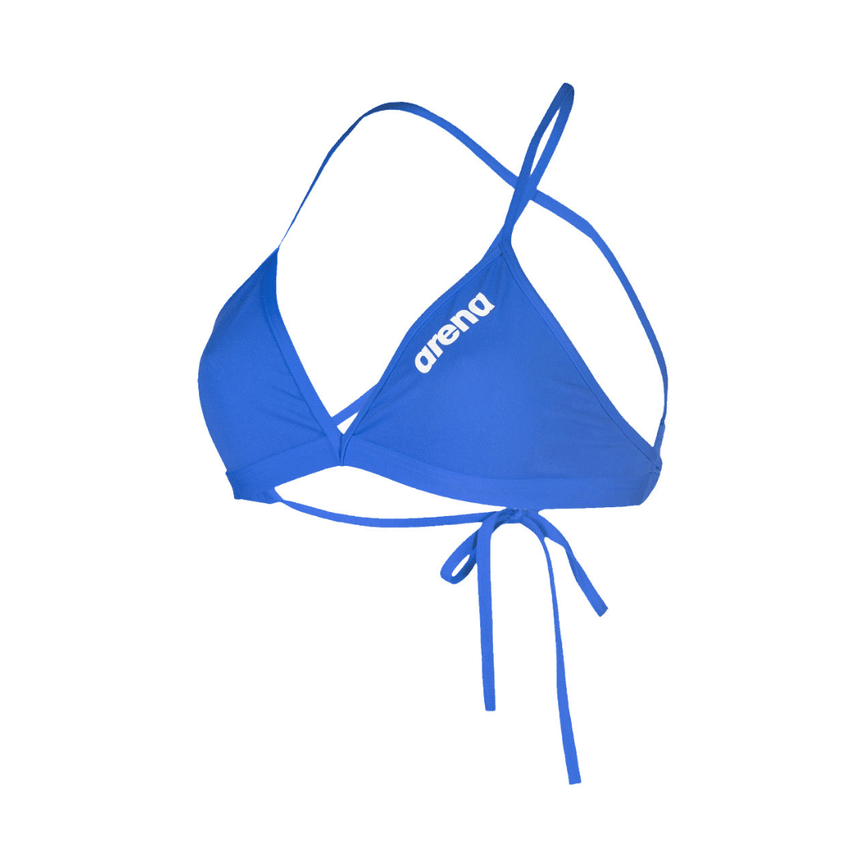Arena Bikini Topje Team Tie Back Blauw