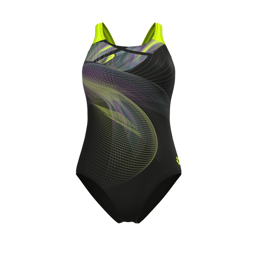 Arena Women's Jellyfish Swim Pro Back Swimsuit front product view