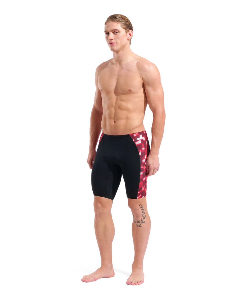 Arena Men's Wave Swim Jammer angled front model view