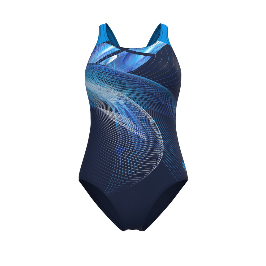Arena Women's Jellyfish Swim Pro Back Swimsuit front product view