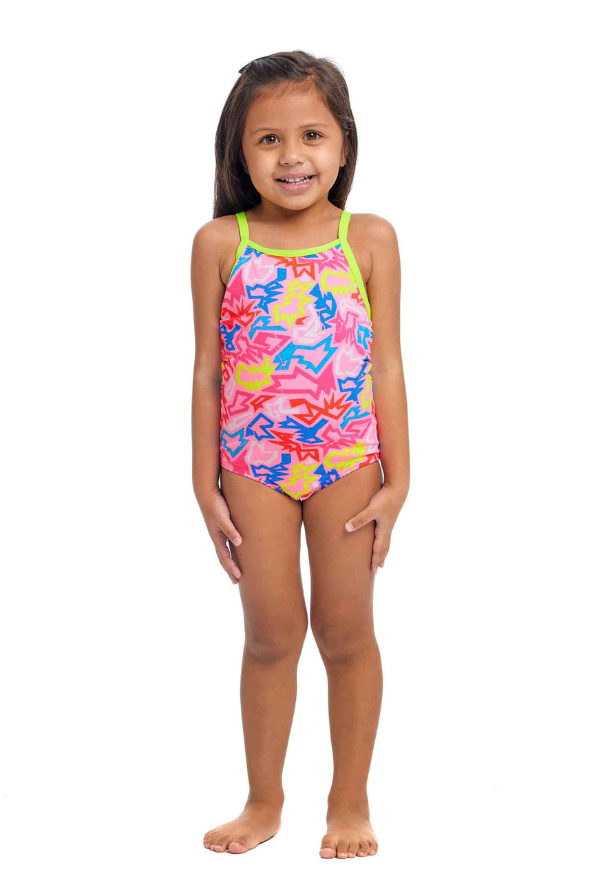 Funkita Toddler Girl's Printed One Piece Rock Star